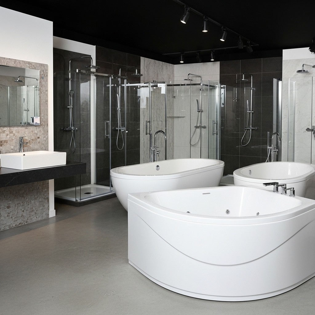 Dublin Acrylic Freestanding Bathtub Made in Turkey